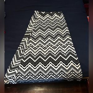 Black and White Skirt